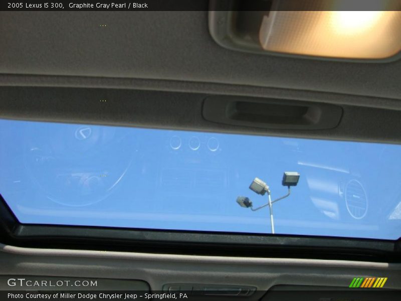 Graphite Gray Pearl / Black 2005 Lexus IS 300