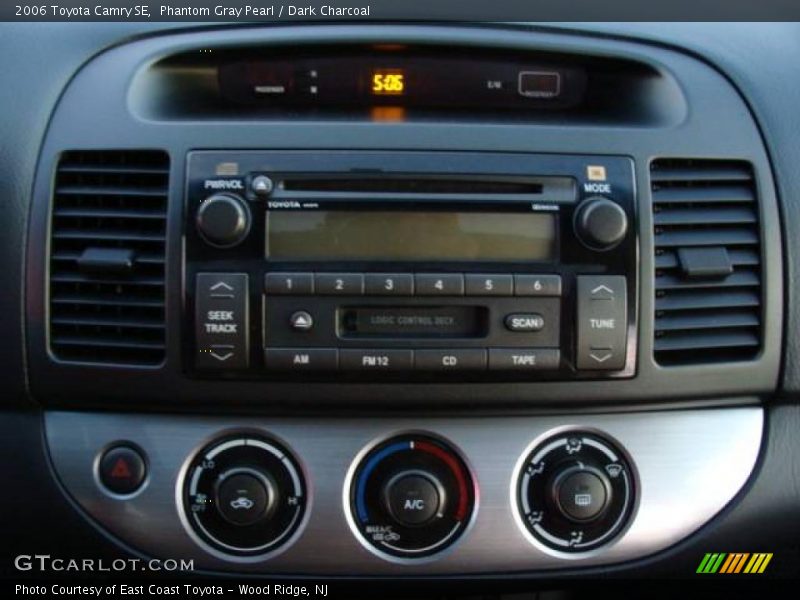 Phantom Gray Pearl / Dark Charcoal 2006 Toyota Camry SE