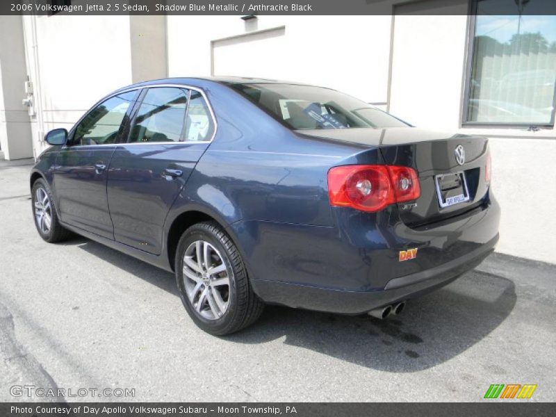 Shadow Blue Metallic / Anthracite Black 2006 Volkswagen Jetta 2.5 Sedan
