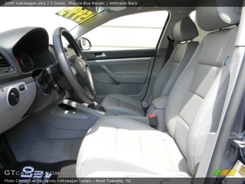 Shadow Blue Metallic / Anthracite Black 2006 Volkswagen Jetta 2.5 Sedan