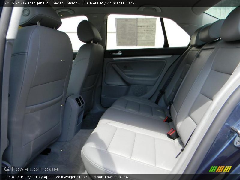 Shadow Blue Metallic / Anthracite Black 2006 Volkswagen Jetta 2.5 Sedan