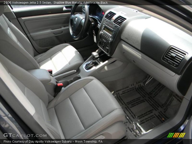 Shadow Blue Metallic / Anthracite Black 2006 Volkswagen Jetta 2.5 Sedan