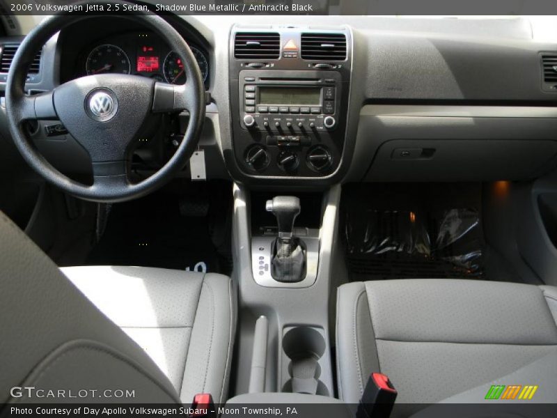 Shadow Blue Metallic / Anthracite Black 2006 Volkswagen Jetta 2.5 Sedan