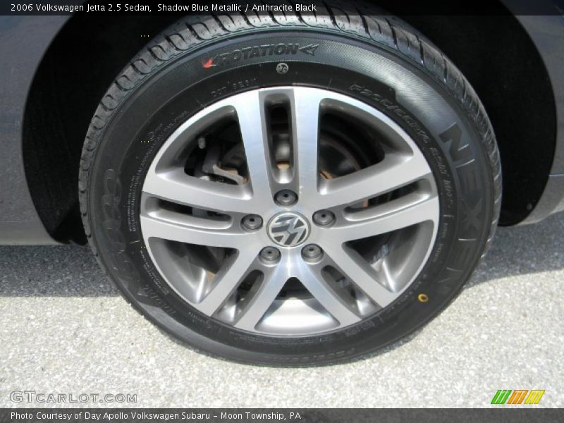 Shadow Blue Metallic / Anthracite Black 2006 Volkswagen Jetta 2.5 Sedan
