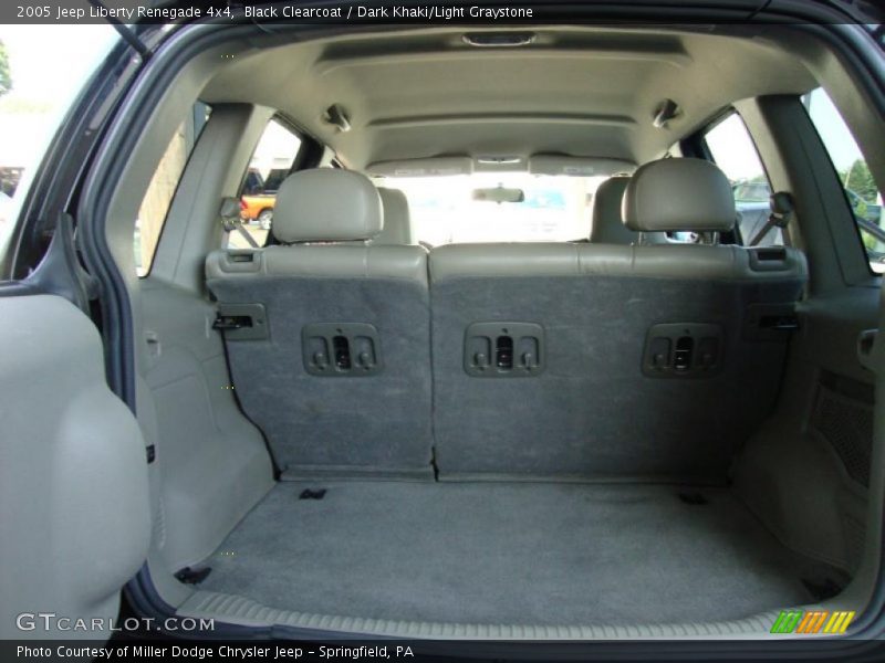 Black Clearcoat / Dark Khaki/Light Graystone 2005 Jeep Liberty Renegade 4x4