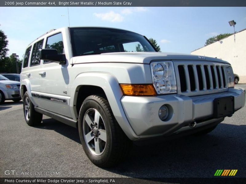 Bright Silver Metallic / Medium Slate Gray 2006 Jeep Commander 4x4