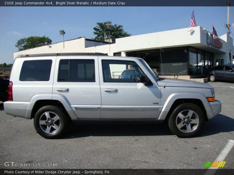 Bright Silver Metallic / Medium Slate Gray 2006 Jeep Commander 4x4