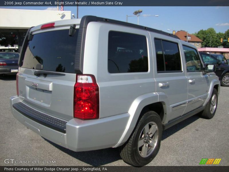 Bright Silver Metallic / Medium Slate Gray 2006 Jeep Commander 4x4