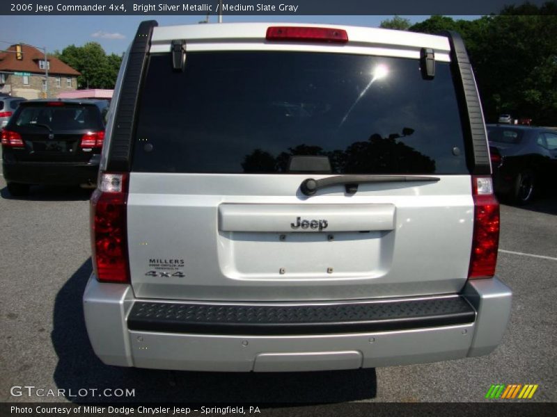 Bright Silver Metallic / Medium Slate Gray 2006 Jeep Commander 4x4