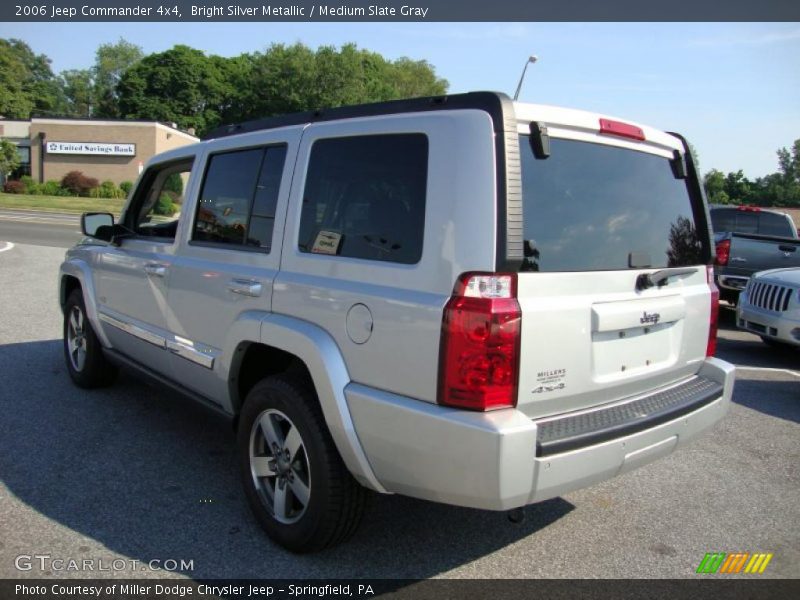 Bright Silver Metallic / Medium Slate Gray 2006 Jeep Commander 4x4