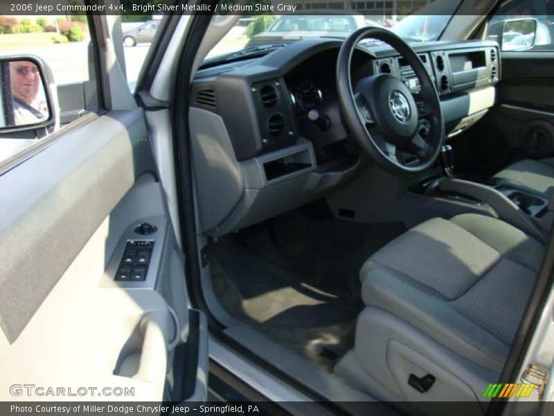 Bright Silver Metallic / Medium Slate Gray 2006 Jeep Commander 4x4