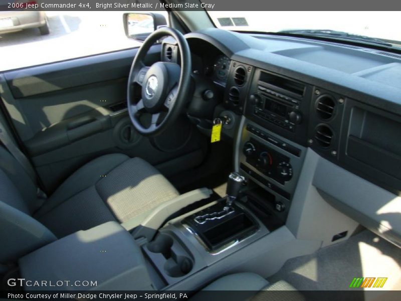 Bright Silver Metallic / Medium Slate Gray 2006 Jeep Commander 4x4