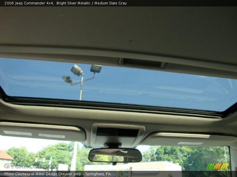 Bright Silver Metallic / Medium Slate Gray 2006 Jeep Commander 4x4