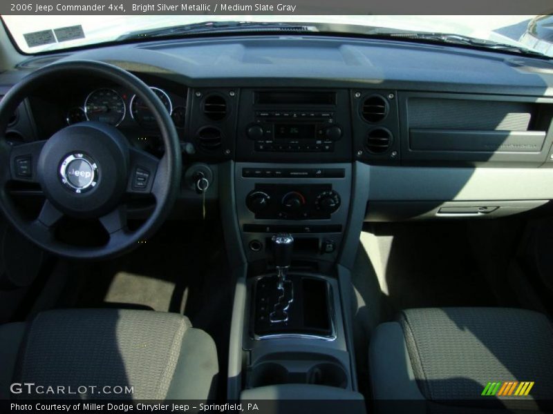 Bright Silver Metallic / Medium Slate Gray 2006 Jeep Commander 4x4