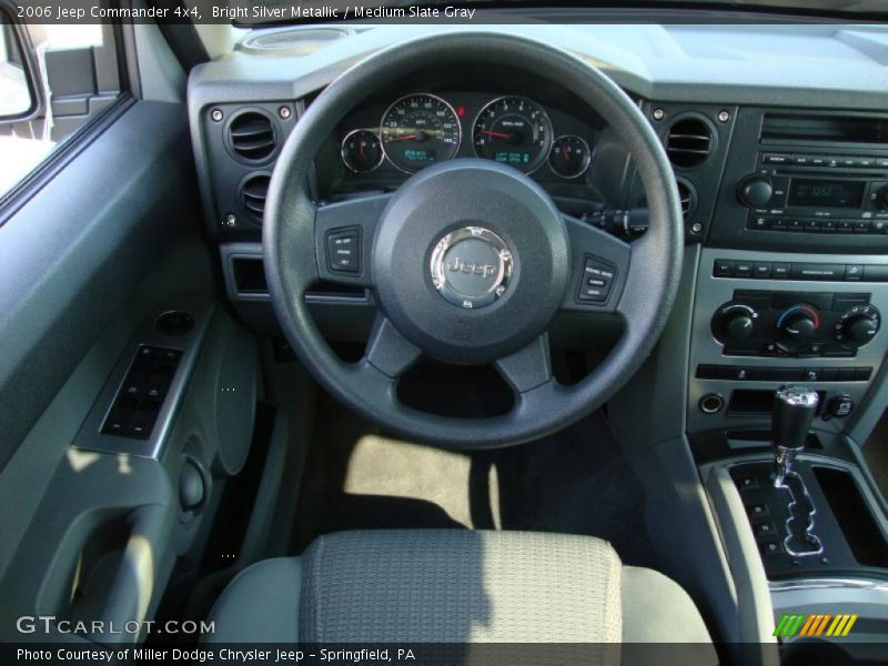 Bright Silver Metallic / Medium Slate Gray 2006 Jeep Commander 4x4