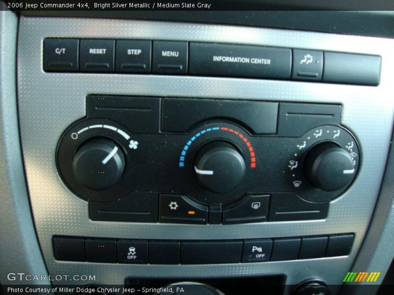 Bright Silver Metallic / Medium Slate Gray 2006 Jeep Commander 4x4