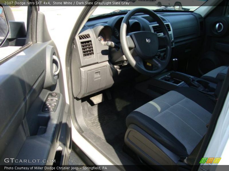 Stone White / Dark Slate Gray/Light Slate Gray 2007 Dodge Nitro SXT 4x4