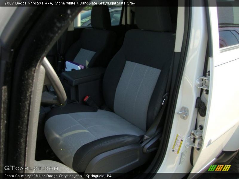 Stone White / Dark Slate Gray/Light Slate Gray 2007 Dodge Nitro SXT 4x4