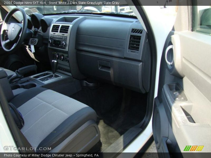Stone White / Dark Slate Gray/Light Slate Gray 2007 Dodge Nitro SXT 4x4