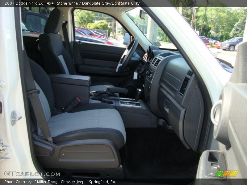 Stone White / Dark Slate Gray/Light Slate Gray 2007 Dodge Nitro SXT 4x4
