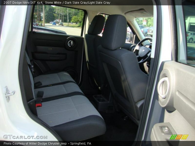 Stone White / Dark Slate Gray/Light Slate Gray 2007 Dodge Nitro SXT 4x4