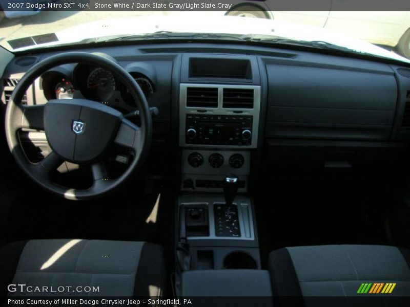 Stone White / Dark Slate Gray/Light Slate Gray 2007 Dodge Nitro SXT 4x4