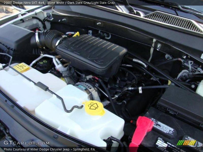 Stone White / Dark Slate Gray/Light Slate Gray 2007 Dodge Nitro SXT 4x4