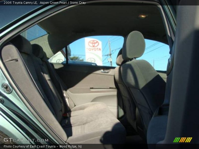 Aspen Green Pearl / Stone Gray 2006 Toyota Camry LE