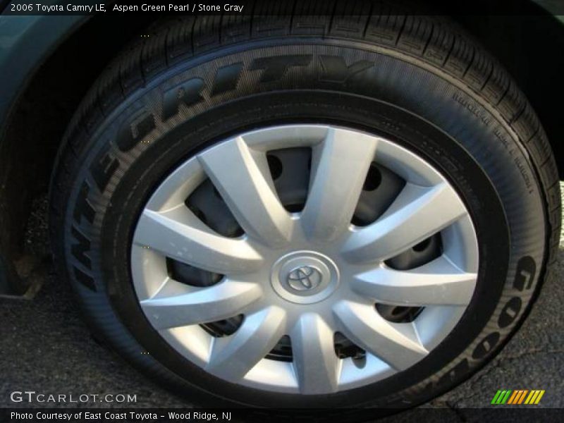 Aspen Green Pearl / Stone Gray 2006 Toyota Camry LE