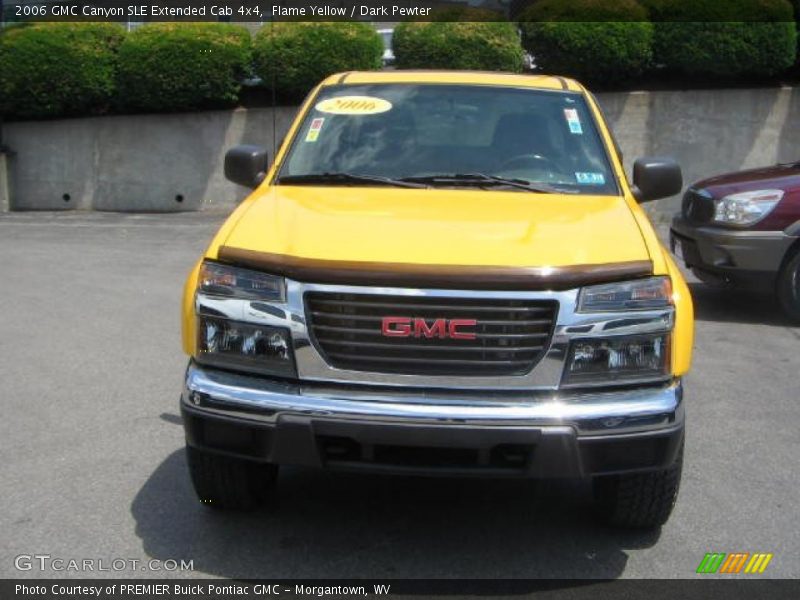 Flame Yellow / Dark Pewter 2006 GMC Canyon SLE Extended Cab 4x4