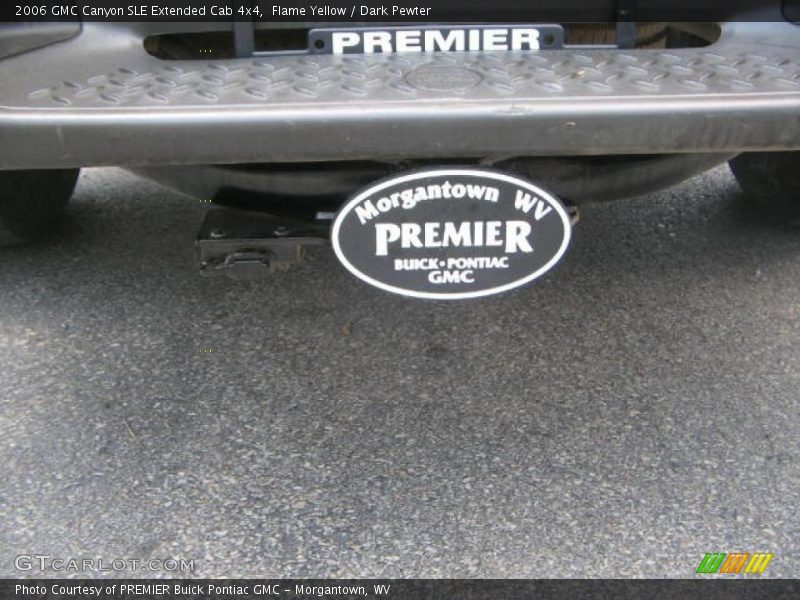 Flame Yellow / Dark Pewter 2006 GMC Canyon SLE Extended Cab 4x4