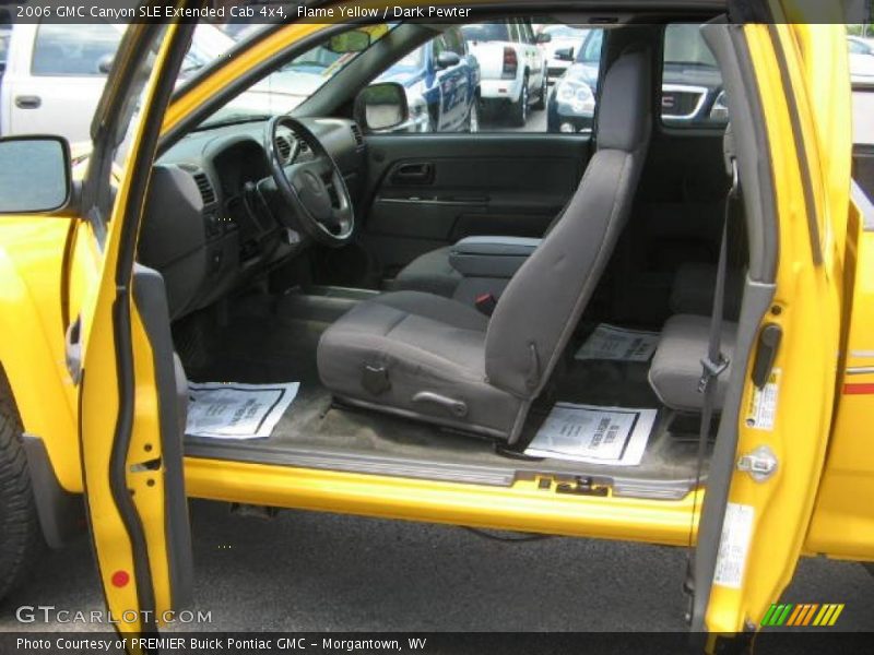 Flame Yellow / Dark Pewter 2006 GMC Canyon SLE Extended Cab 4x4