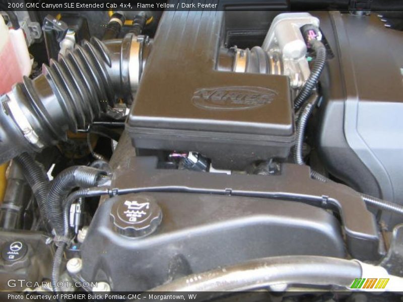 Flame Yellow / Dark Pewter 2006 GMC Canyon SLE Extended Cab 4x4