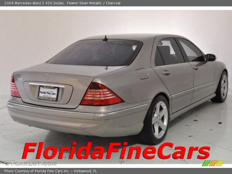 Pewter Silver Metallic / Charcoal 2004 Mercedes-Benz S 430 Sedan