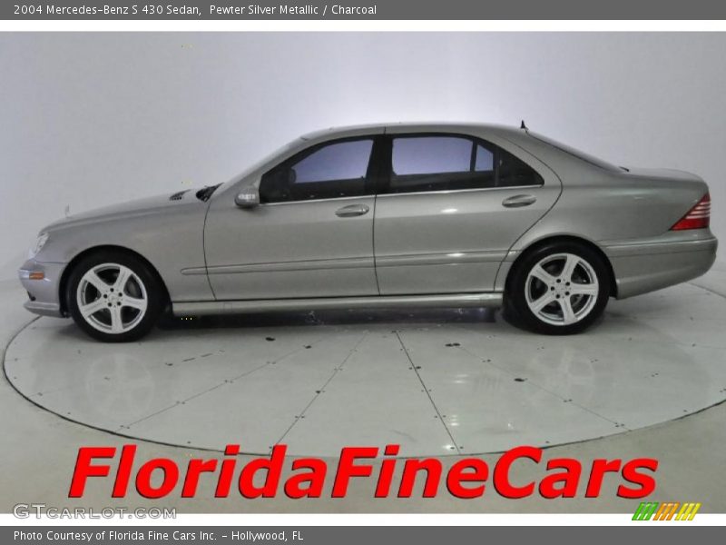 Pewter Silver Metallic / Charcoal 2004 Mercedes-Benz S 430 Sedan