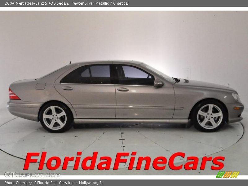 Pewter Silver Metallic / Charcoal 2004 Mercedes-Benz S 430 Sedan
