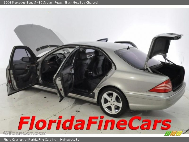 Pewter Silver Metallic / Charcoal 2004 Mercedes-Benz S 430 Sedan