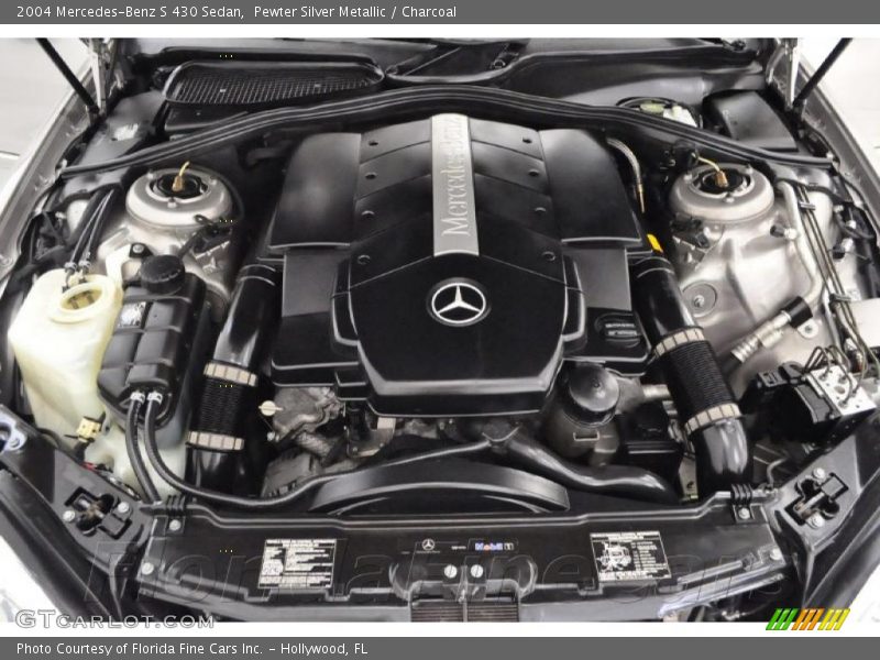 Pewter Silver Metallic / Charcoal 2004 Mercedes-Benz S 430 Sedan
