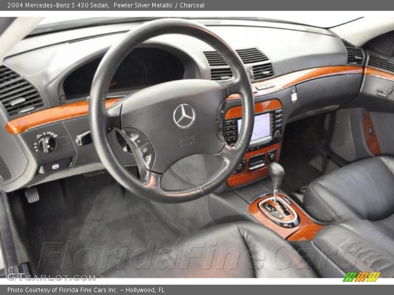 Pewter Silver Metallic / Charcoal 2004 Mercedes-Benz S 430 Sedan