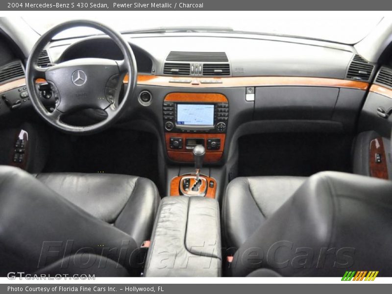 Pewter Silver Metallic / Charcoal 2004 Mercedes-Benz S 430 Sedan
