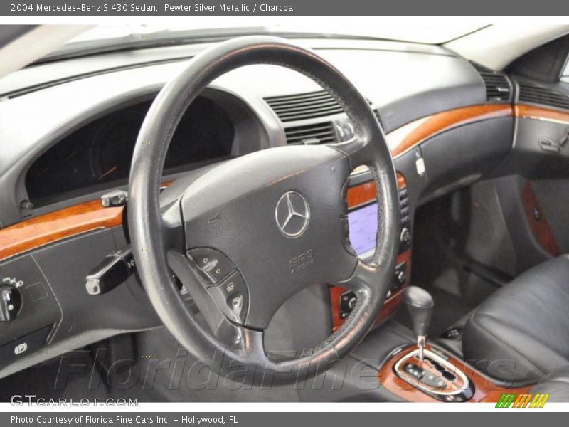 Pewter Silver Metallic / Charcoal 2004 Mercedes-Benz S 430 Sedan