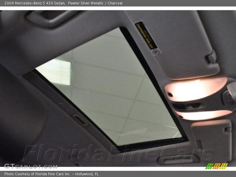 Pewter Silver Metallic / Charcoal 2004 Mercedes-Benz S 430 Sedan