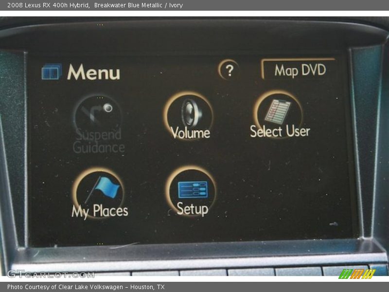 Breakwater Blue Metallic / Ivory 2008 Lexus RX 400h Hybrid
