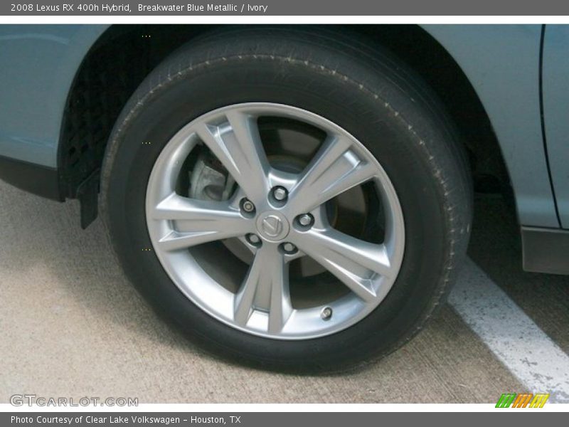 Breakwater Blue Metallic / Ivory 2008 Lexus RX 400h Hybrid