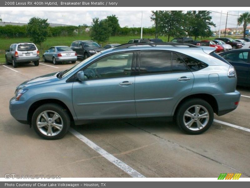 Breakwater Blue Metallic / Ivory 2008 Lexus RX 400h Hybrid