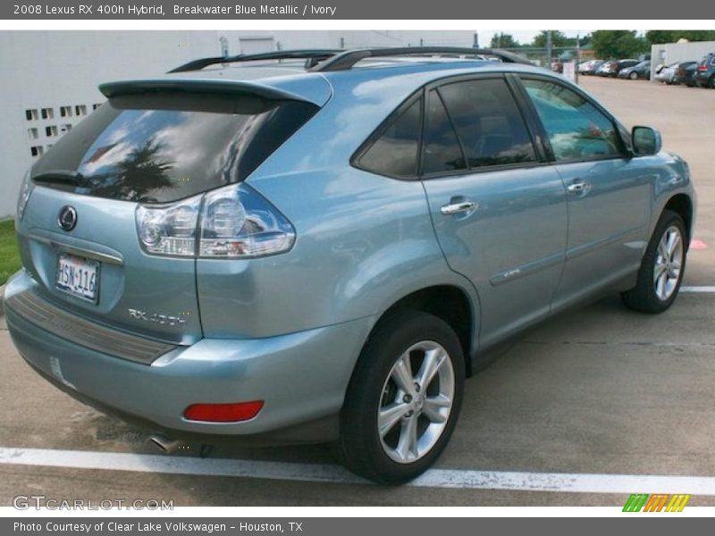 Breakwater Blue Metallic / Ivory 2008 Lexus RX 400h Hybrid