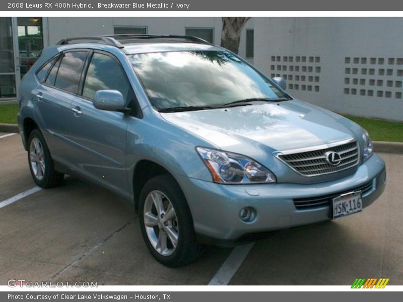 Breakwater Blue Metallic / Ivory 2008 Lexus RX 400h Hybrid