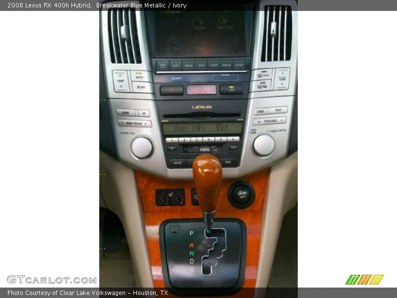 Breakwater Blue Metallic / Ivory 2008 Lexus RX 400h Hybrid