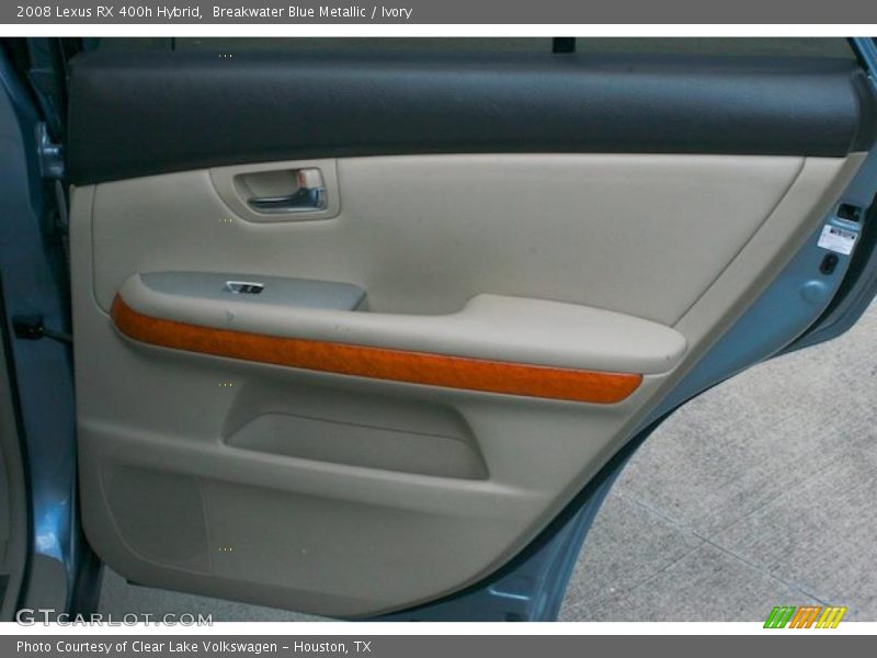 Breakwater Blue Metallic / Ivory 2008 Lexus RX 400h Hybrid
