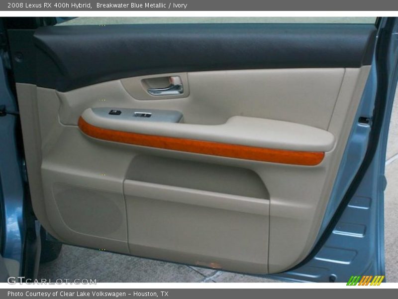 Breakwater Blue Metallic / Ivory 2008 Lexus RX 400h Hybrid